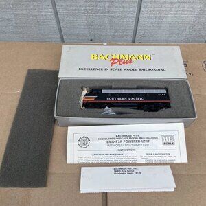 HO Scale Southern Pacific Black Widow Powered Locomotive #6444 By Bachmann Plus
